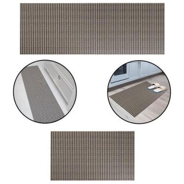 Imagem de Kit 2 Passadeiras Cozinha Antidrrapante Tapete Banheiro Lavanderia Tro