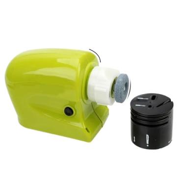 Imagem de Amolador Portátil Elétrico Afiador Tesoura Faca Ferramentas Amolador de Facas