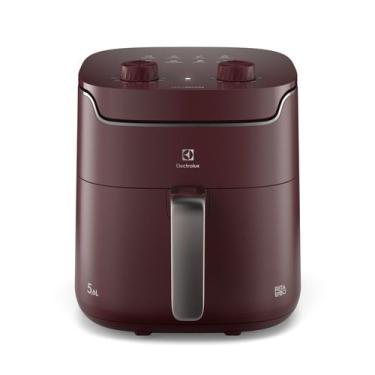Imagem de Air Fryer Electrolux p/ Rita Lobo 5,6L Vermelha Escura Efficient Economia de Energia 1400W (EAF41)