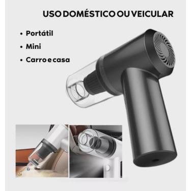 Imagem de Aspirador Portátil Para Carro/ Casa Multifuncional s/ Fio