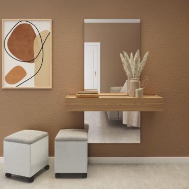 Imagem de Aparador Suspenso 110cm com 1 Gaveta Dalla Costa