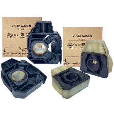 Imagem de Kit 4 Coxim Radiador Gol G5 G6 Voyage Fox Polo