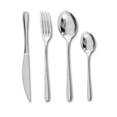 Imagem de Faqueiro aço inox conjunto talheres monaco 16 peças tuut