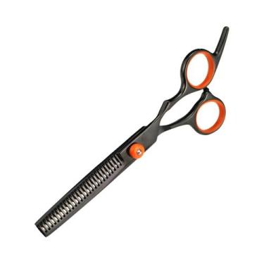 Imagem de Tesoura Roxa De Cabeleireiro, Aço Inoxidável, Corte De Cabelo, Desbast