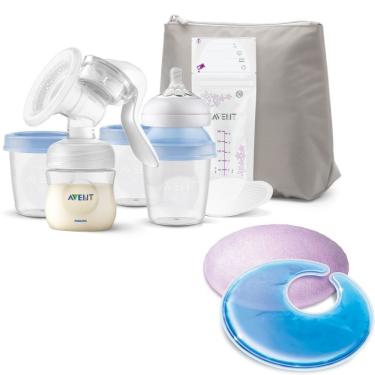 Imagem de Kit De Amamentação - 8 Peças + Thermopads - Philips Avent