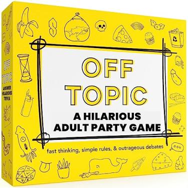 Imagem de Off Topic Jogo de festa adulto – Jogo de tabuleiro e cartas divertido para noite de jogo em grupo