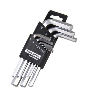 Imagem de Jogo De Chaves Hexagonais 9pç - Tramontina