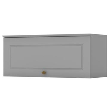 Imagem de Armario Aereo Basculante Mdf 80 Cm Americana C354 Cinza Henn