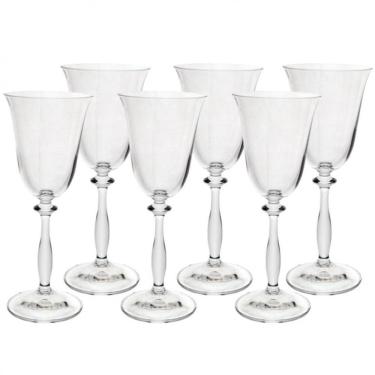 Imagem de Conjunto Taças Para Vinho Branco Bohemia Angela 185ml 6 Pçs Transparente