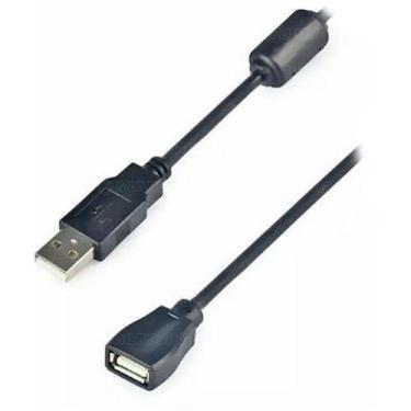 Imagem de Cabo Extensor USB Macho x A Femea C/ Filtro X-Cell Preto - XC-M/F-5M 5