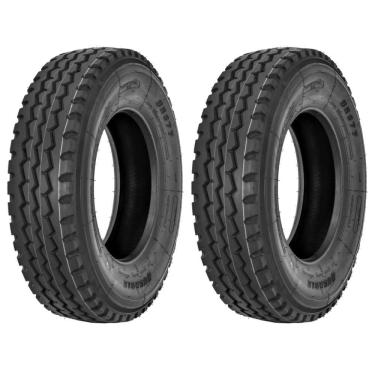 Imagem de Kit 2 Pneus 275/80R22.5 Liso Misto 16 Lonas 149/146M DR877 Durable
