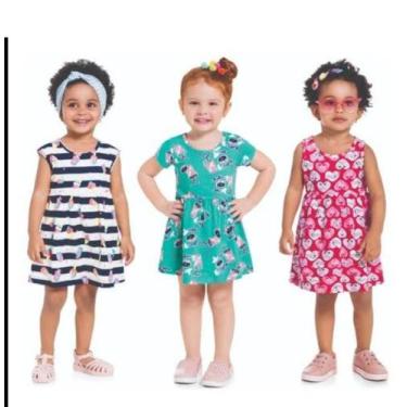Imagem de Vestido 1 2 e 3 anos Brandili, 3