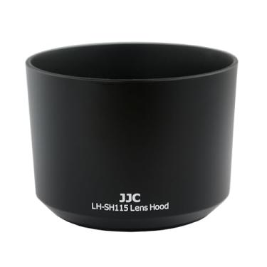 Imagem de JJC ALC-SH115 Sombra de para-sol reversível baioneta para lente Sony E 55-210 mm f/4.5-6.3 OSS SEL55210, substitui o para-sol Sony ALC-SH115, permite fixar filtro de 49 mm e tampa de lente Sony, sem