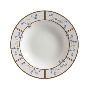 Imagem de Conjunto com 6 Pratos Fundo Relevo Heritage Ø25cm - Alleanza Cerâmica