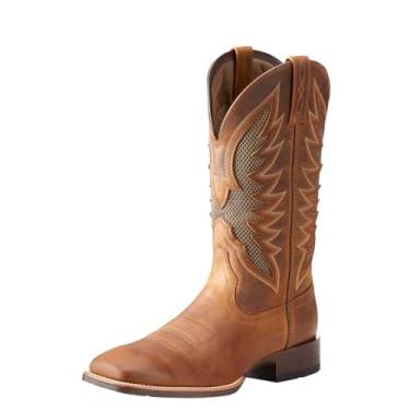 Imagem de Ariat Bota masculina VentTEK Ultra Cowboy, Marrom envelhecido, 10.5 Wide