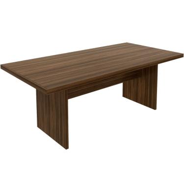 Imagem de Mesa De Reunião Para Escritório Grande Nogal