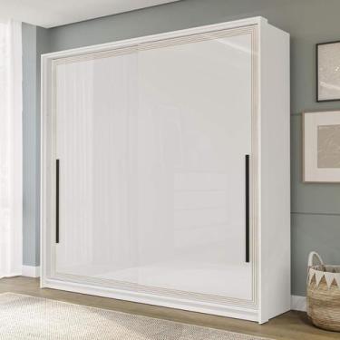 Imagem de Guarda Roupa 180,1cm com 2 Portas de Correr e 2 Gavetas 240835 Valênci