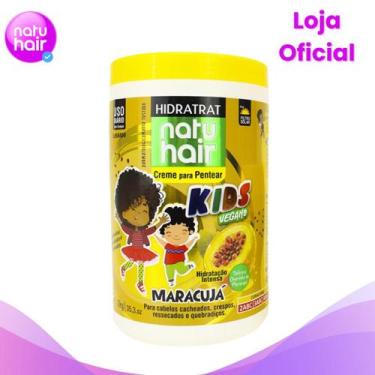 Imagem de Creme para pentear Kids Maracujá Natuhair 1kg - Natuhair Cosméticos