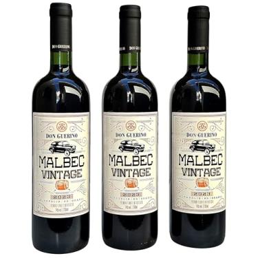 Imagem de Vinho Don Guerino Malbec Vintage | Kit Com 3 Garrafas | Oferta