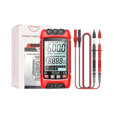 Imagem de Multímetro Digital Profissional ANENG SZ01 SZ02 True RMS AC DC Testado