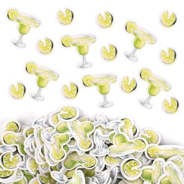 Imagem de PEUTIER 200 Peças De Confete Vidro Margarita, Mesa, Decoração Para Festa Despedida Solteira, Martini, Aniversário, Vinho, Mexicana, Casamento, Chá Panela, Tequila