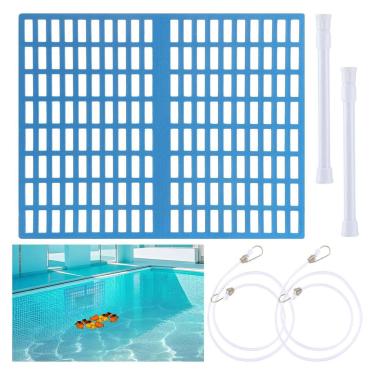 Imagem de de Skimmer - Coletor de Detritos para Piscina | Kit Filtro 42x33cm Fácil Montagem para Folhas Detritos Sacos de Lixo Piscina Jardineiro Família