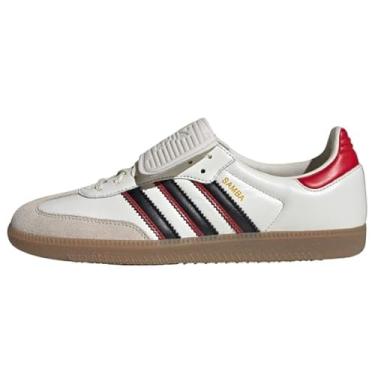 Imagem de adidas Clowhi/Cblack/Betsca Samba LT Cloud WhiteCore Preto/Better Scarlet 48 EUA, Preto, 12 Wide