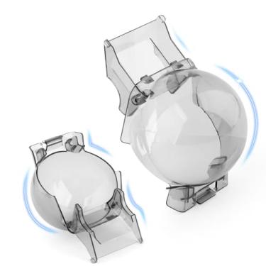 Imagem de Para DJI Mavic 2 Pro Gimbal Camera Protector Lens Dustproof Replacemen for Mavic 2 Pro Gimbal Camera Lens Cover Cap Drone Accessories Parts (Preto Transparente)