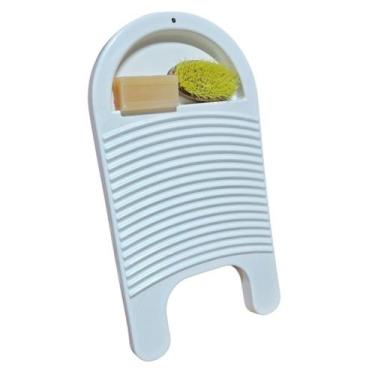 Imagem de Esfregadeira Tábua de Lavar Roupa Tanque Pvc Ecológico Pequena Ecotábu