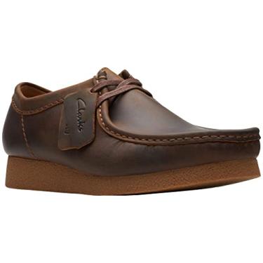 Imagem de Clarks Wallabee Evo Oxford masculino, Marrom, 38