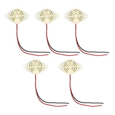 Imagem de Bipe Ativo, 5pcs DC 95dB Buzeira Ativa Bipe para Eletrônica DIY, Contínua, Impressão de Computadores Copiadora de Brinquedos Timer de Telefone, Buzinas e Sirenes