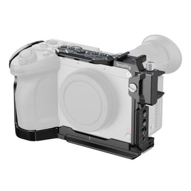 Imagem de SmallRig Gaiola de câmera para Sony FX2, gaiola HawkLock de liberação rápida FX2 com placa superior, braçadeira de cabo para HDMI, vários pontos de montagem, equipamento de câmera compatível com alças