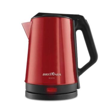 Imagem de Chaleira Elétrica Britânia BCH12V, 1.9 Litros, 127V, 1150W, Vermelho -