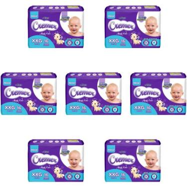 Imagem de Kit Fralda Cremer Jumbinho - Tam XXG - 112 fraldas/ Tiras - ATACADO BA