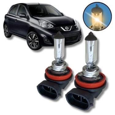 Imagem de Lâmpadas Halógena Original Farol de Milha H11 Nissan March Todos - Sho