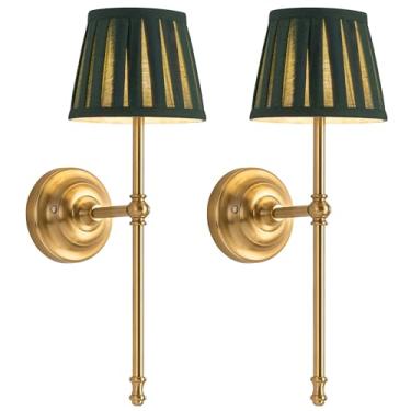 Imagem de KDG Conjunto de 2 arandelas de parede sem fio, pequenas lâmpadas de parede de LED sem fio com bateria recarregável de 5200 mAh, iluminação portátil para pintura de parede, sala de estar, quarto