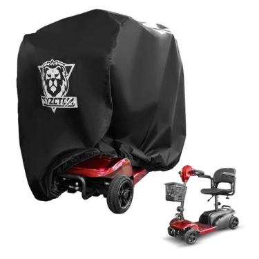 Imagem de Capa de scooter XYZCTEM 600D impermeável preta de 48 polegadas
