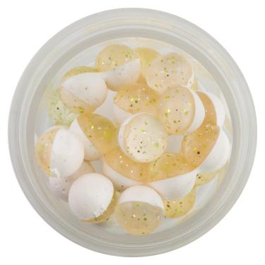 Imagem de Berkley Isca de pesca flutuante PowerBait Power Clear Eggs Chartreuse-Fl. Branco, aroma e sabor irresistíveis, apresentação natural, ideal para truta, cabeça de aço, salmão e mais