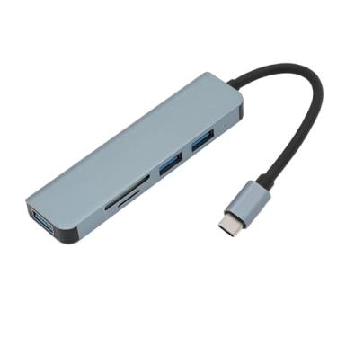 Imagem de Usb C Hub 4 Portas Alínea de alumínio USB 3.0 Hub com 5 Gbps de alta velocidade Transferência de dados USB C Splitter para iOS tablets Notebooks