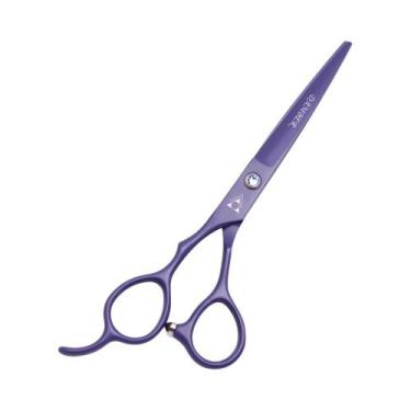 Imagem de Tesoura De Cabelo Profissional Para Mão Esquerda 5.5 6.0, Tesoura De D