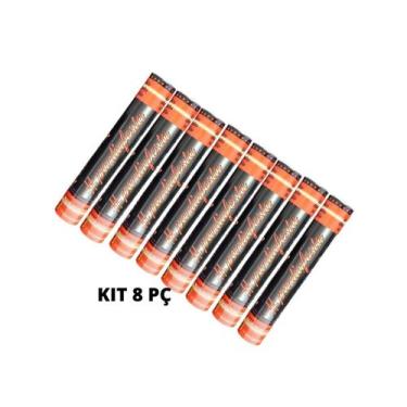 Imagem de Kit Com 8 Lança Confetes De Papel Metalizado Ou Coloridos - PartiuFest