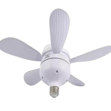 Imagem de Lâmpada De Ventilador De Teto Led Ajustável Pequena E27 30W