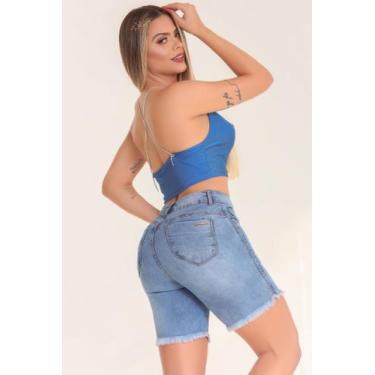 Imagem de Bermuda feminina 1300 - Thima jeans , 44