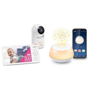 Imagem de Monitor para Bebés VTech Avanzado HD Plus + Calmador V-Hush