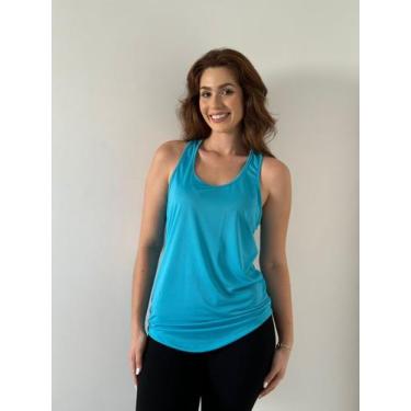 Imagem de Regata Feminina Dry Fit Básica Treino Academia Fitness Comuv - caminha