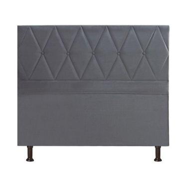 Imagem de Cabeceira Cama Box Solteiro Js Heloisa Grafite