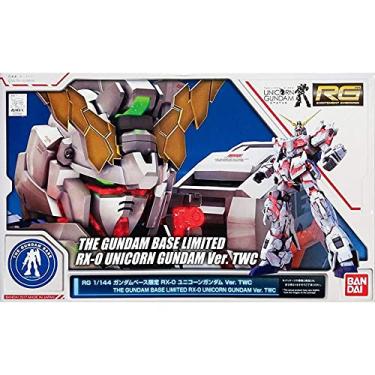 Imagem de THE GUNDAM BASE Limited RG 1/144 RX-0 Unicorn Gundam ver.TWC model kit