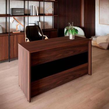 Imagem de Balcão de Atendimento Recepção 120 cm Reto Baixo F5 Office - F5 Office