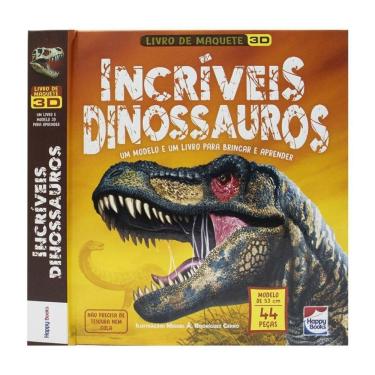 Imagem de Livro de Maquete 3D: Íncríveis Dinossauros