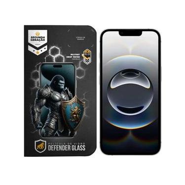 Imagem de Película para iPhone 16E - Defender Glass Preta - Gshield